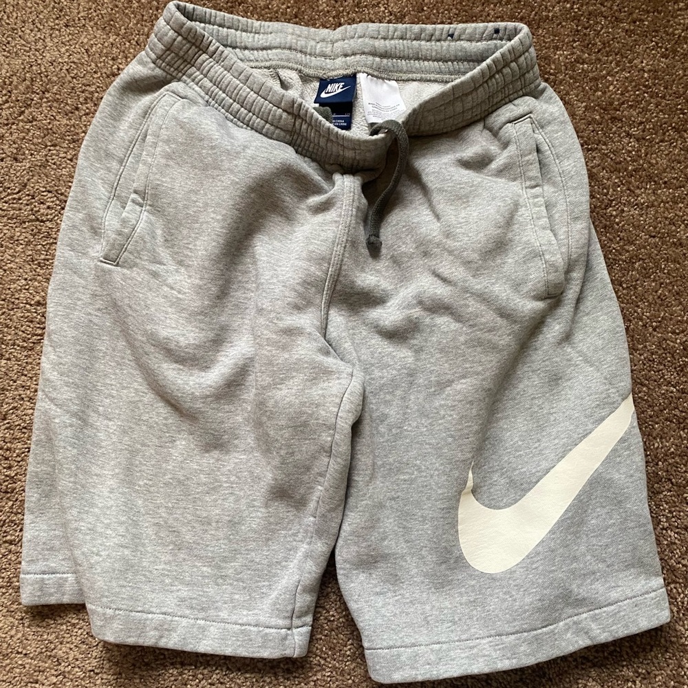 Nike mens grey Nike soft short S